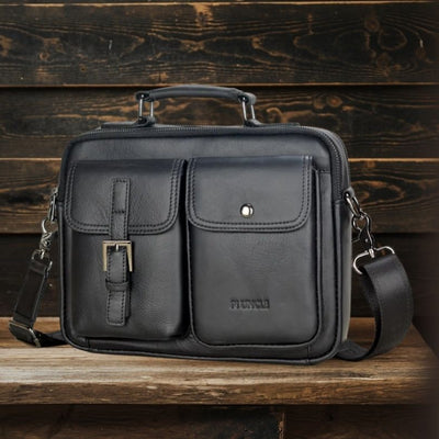 Cullen | Messenger Bag aus echtem Leder für Männer