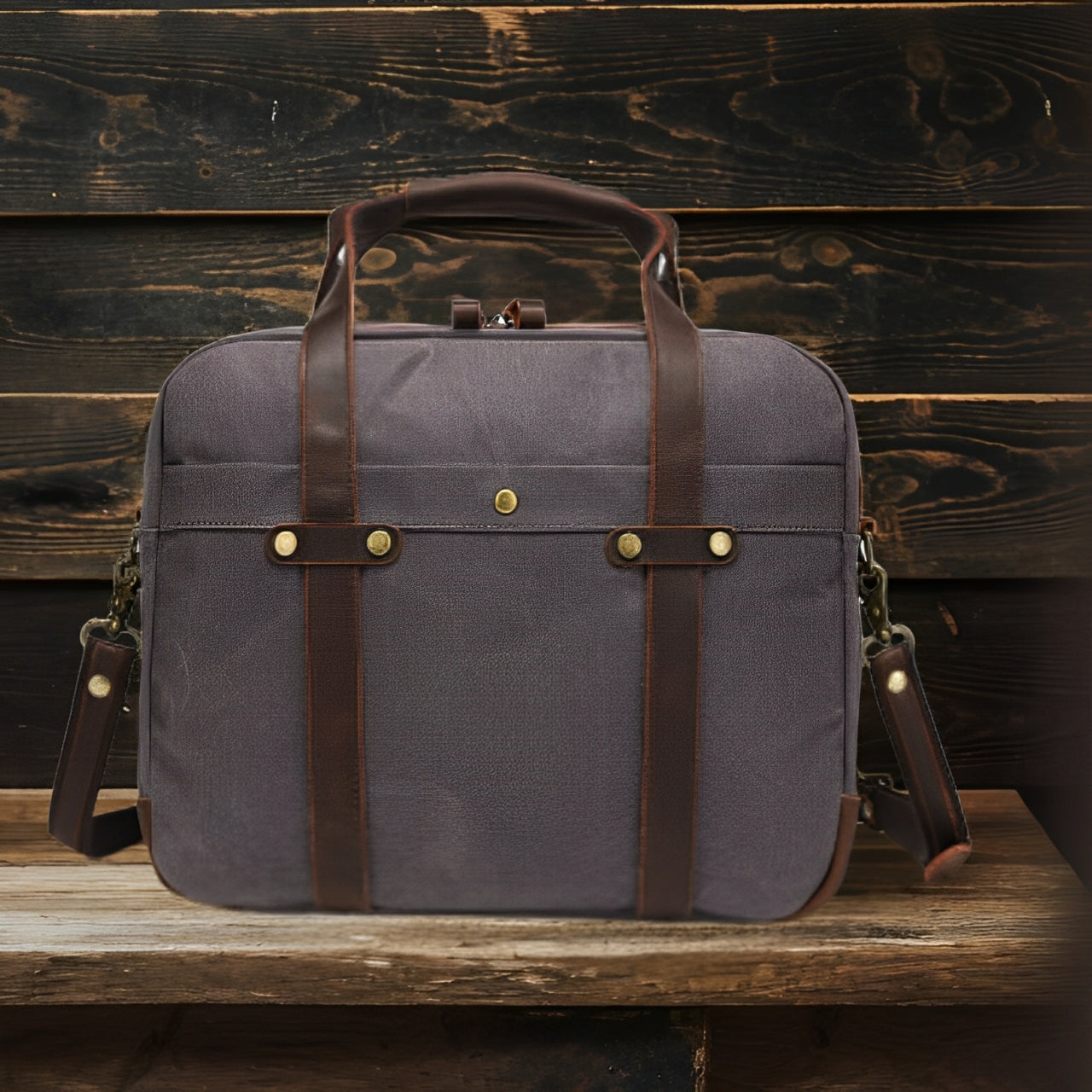 Canvas Laptop-Messenger-Tasche | ASHVILLE