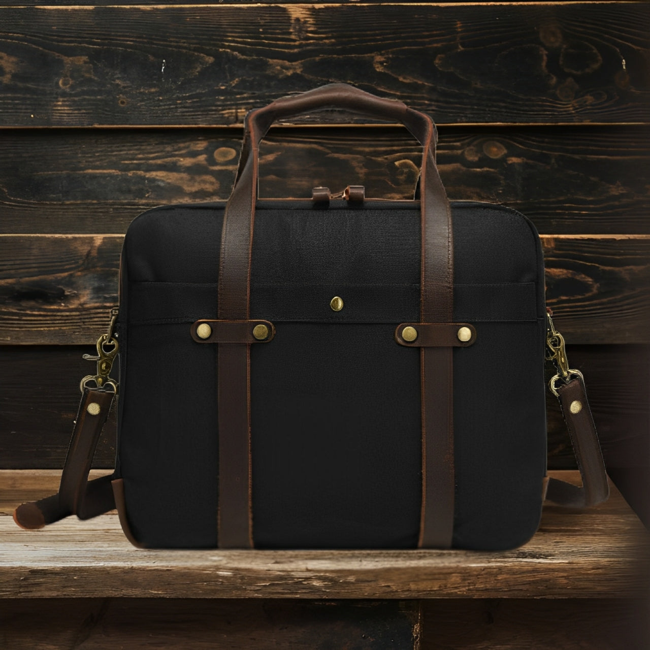 Canvas Laptop-Messenger-Tasche | ASHVILLE