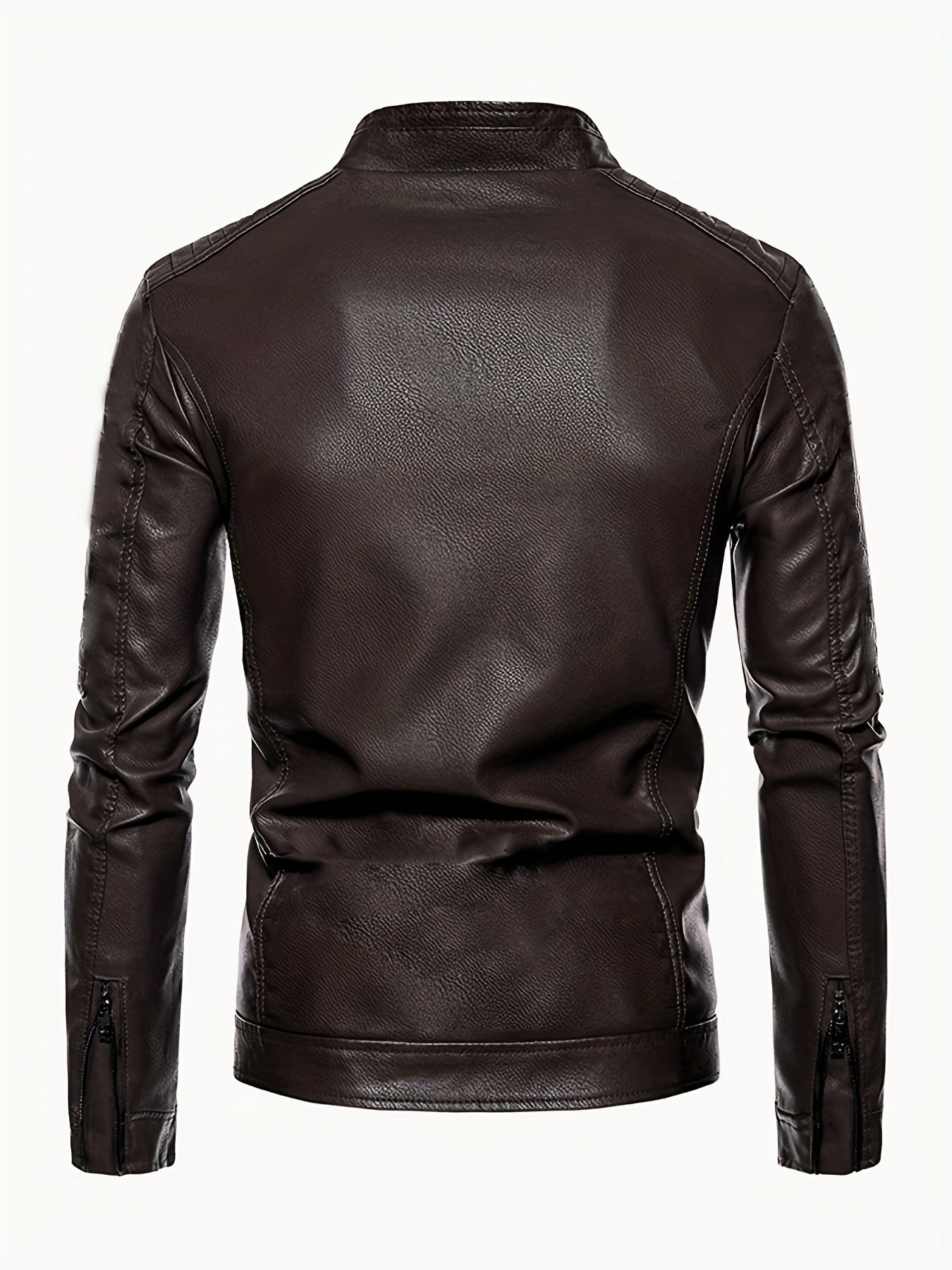 Davis™ - Schwarz Lederjacke