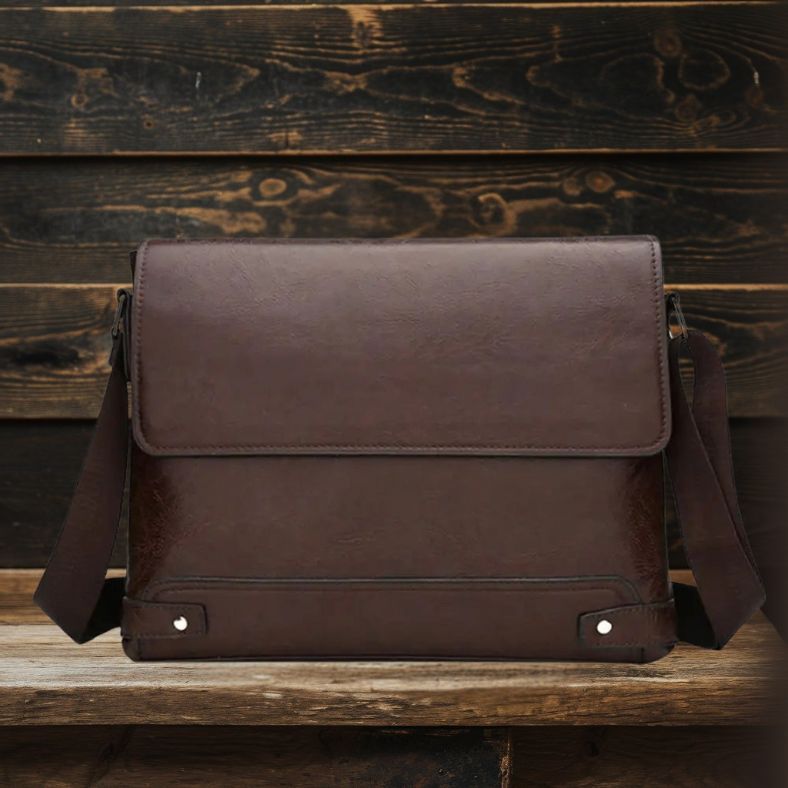 Bradford | All-in-One Herren PU Leder Umhängetasche - Business Men