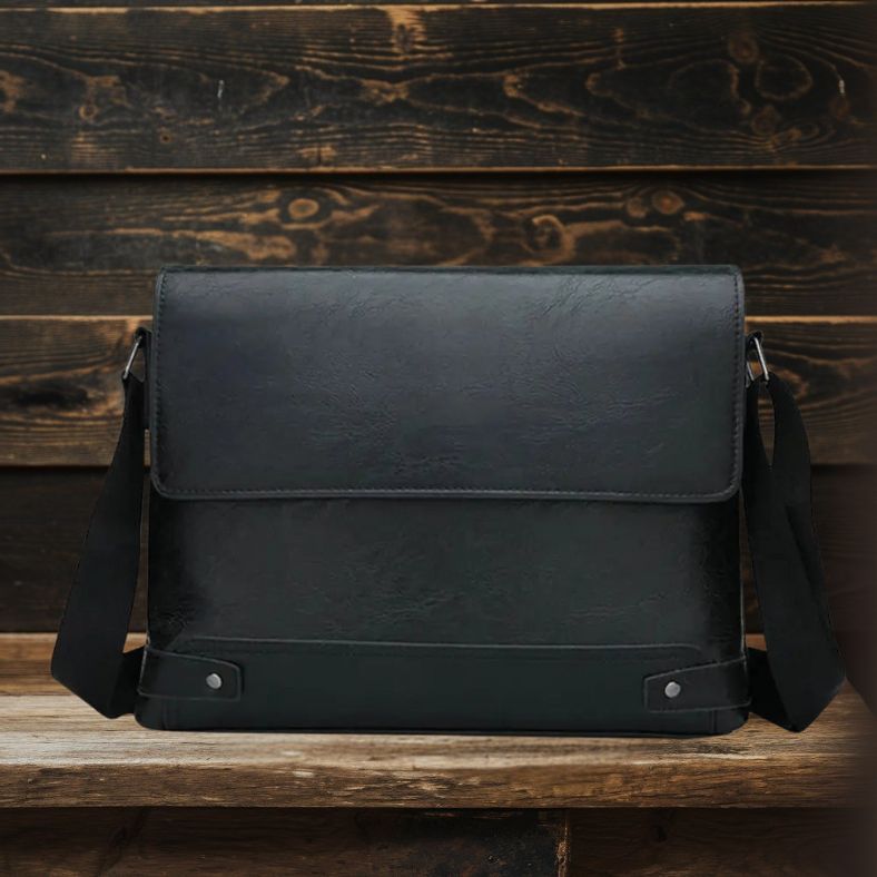 Bradford | All-in-One Herren PU Leder Umhängetasche - Business Men