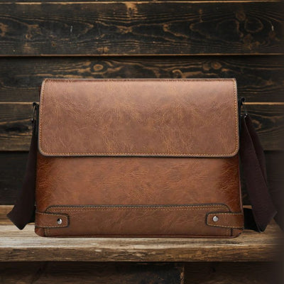 Bradford | All-in-One Herren PU Leder Umhängetasche - Business Men