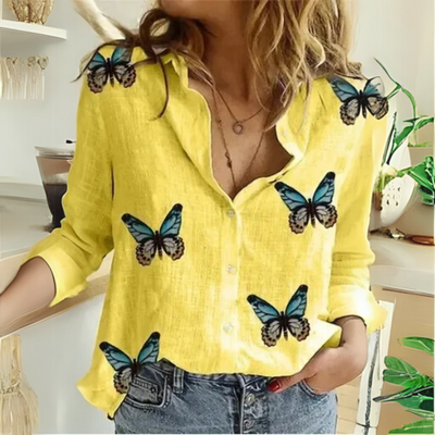 Melina™ - Geblümte Bluse im Vintage-Look