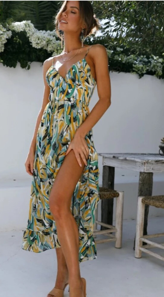 Arya™ - Buntes Sommerkleid