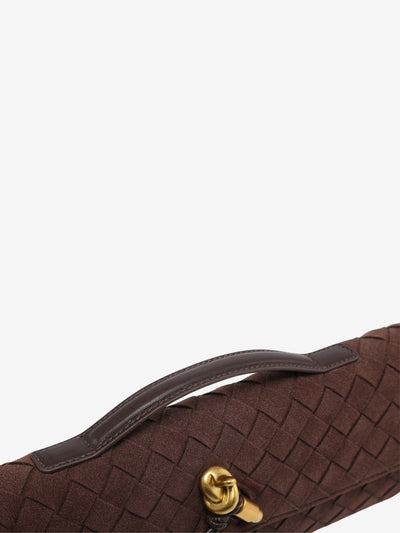 Juna™ - Luxe Clutch aus gewebtem Wildleder