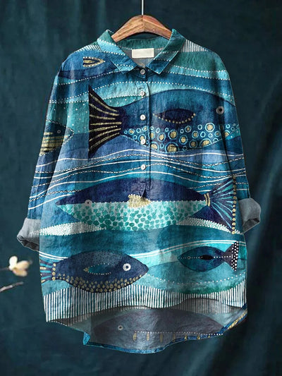 Chloe™ - Hunde-Kunst-Shirt