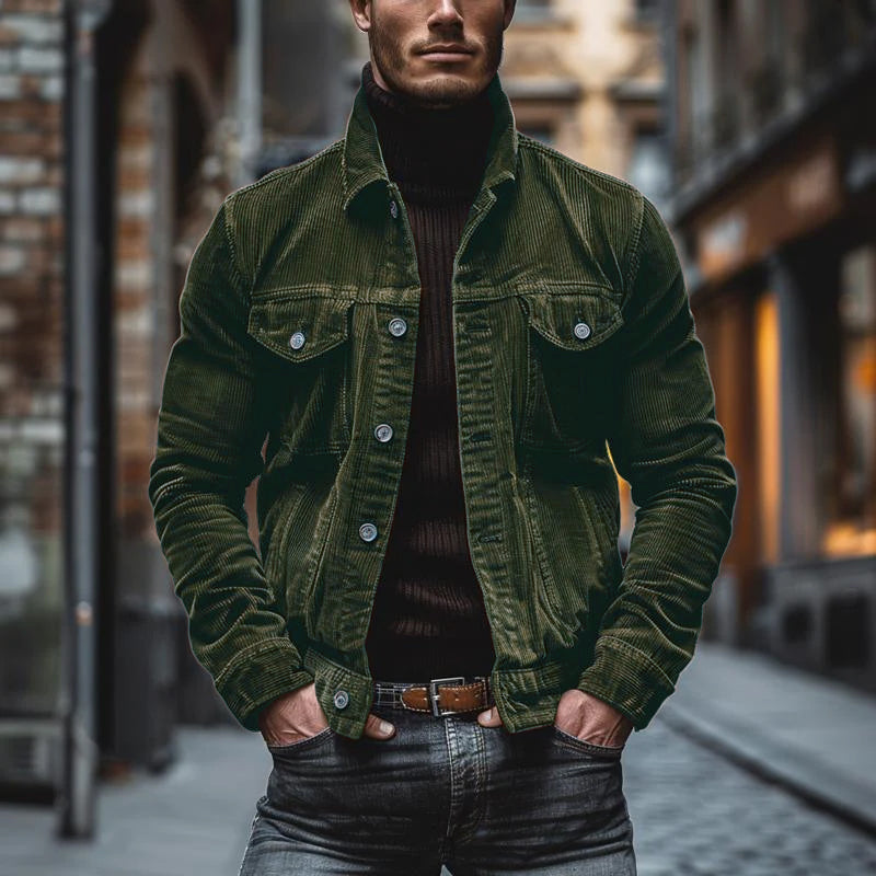 Justin - Herren Vintage Cordjacke