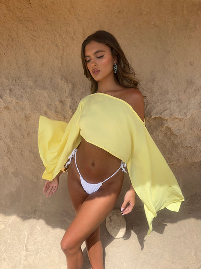 Alina™ – Lemon Sarong Set