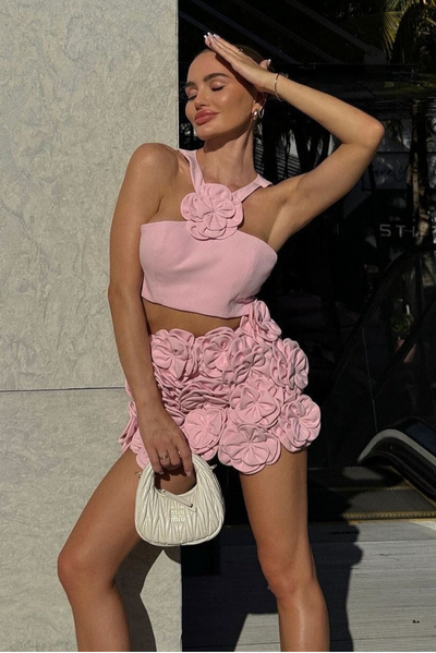 Elina™ – Elegantes geblümtes Mini-Set