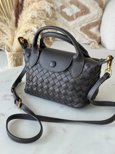 Elif™ - Geflochtene Petite Convertible Tasche