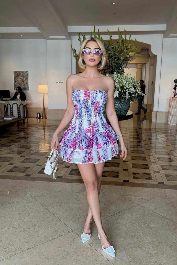 Paula™ - Bubblegum Minikleid