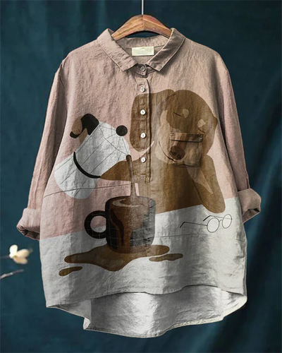 Billy™ -  Hunde-Kunst-Shirt