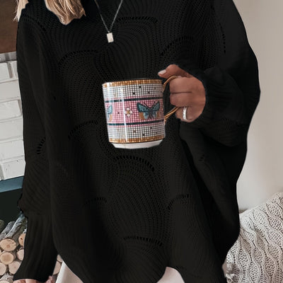 Yoko™ – Damen Rippstrickpullover