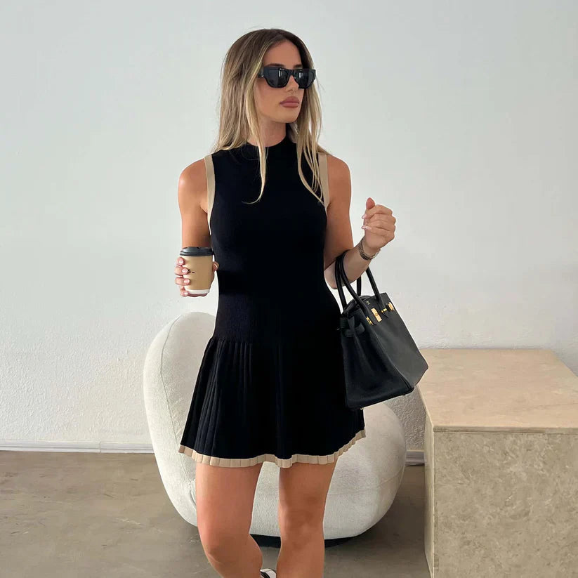 Frieda™ - Geripptes Minikleid