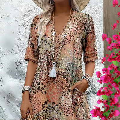Vanessa™ - Fließendes Boho-Kleid