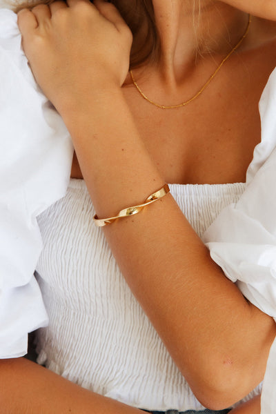Paula™ - Gold plattiertes Armband