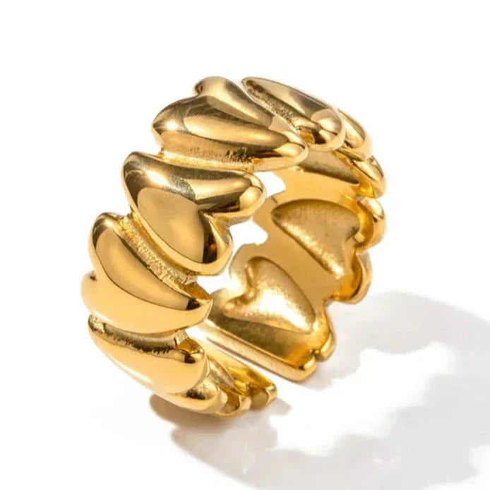 Eliana™ - Wrap-Around Herz Ring
