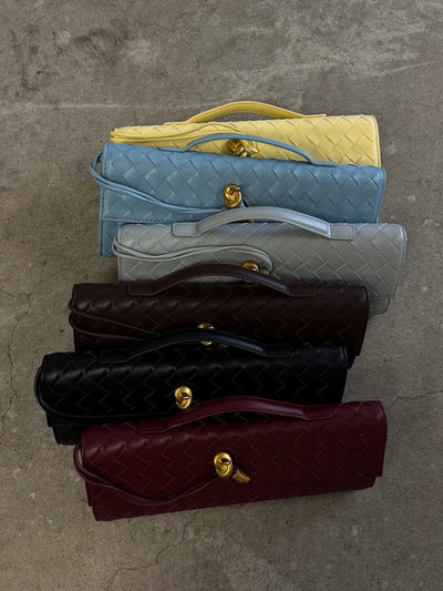 Eliana™ - Luxe Slim Woven Clutch