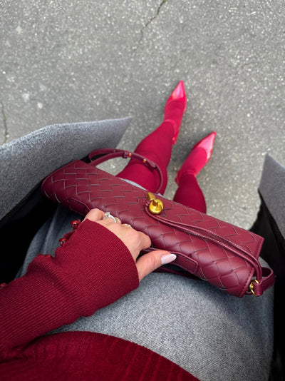 Eliana™ - Luxe Slim Woven Clutch
