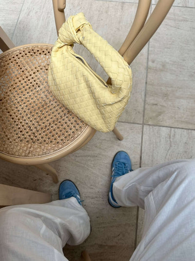 Fabienne™ - Geflochtene Tasche mit kleinem Griff