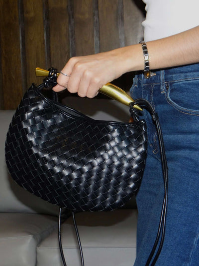 Amina™ - Luxe strukturierte gewebte Tasche