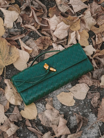 Eliana™ - Luxe Slim Woven Clutch