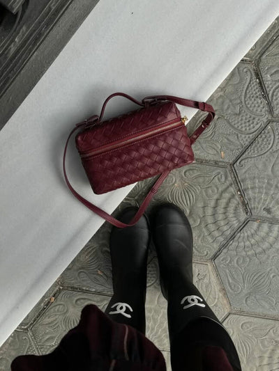 Mira™ - Polierte strukturierte gewebte Tasche