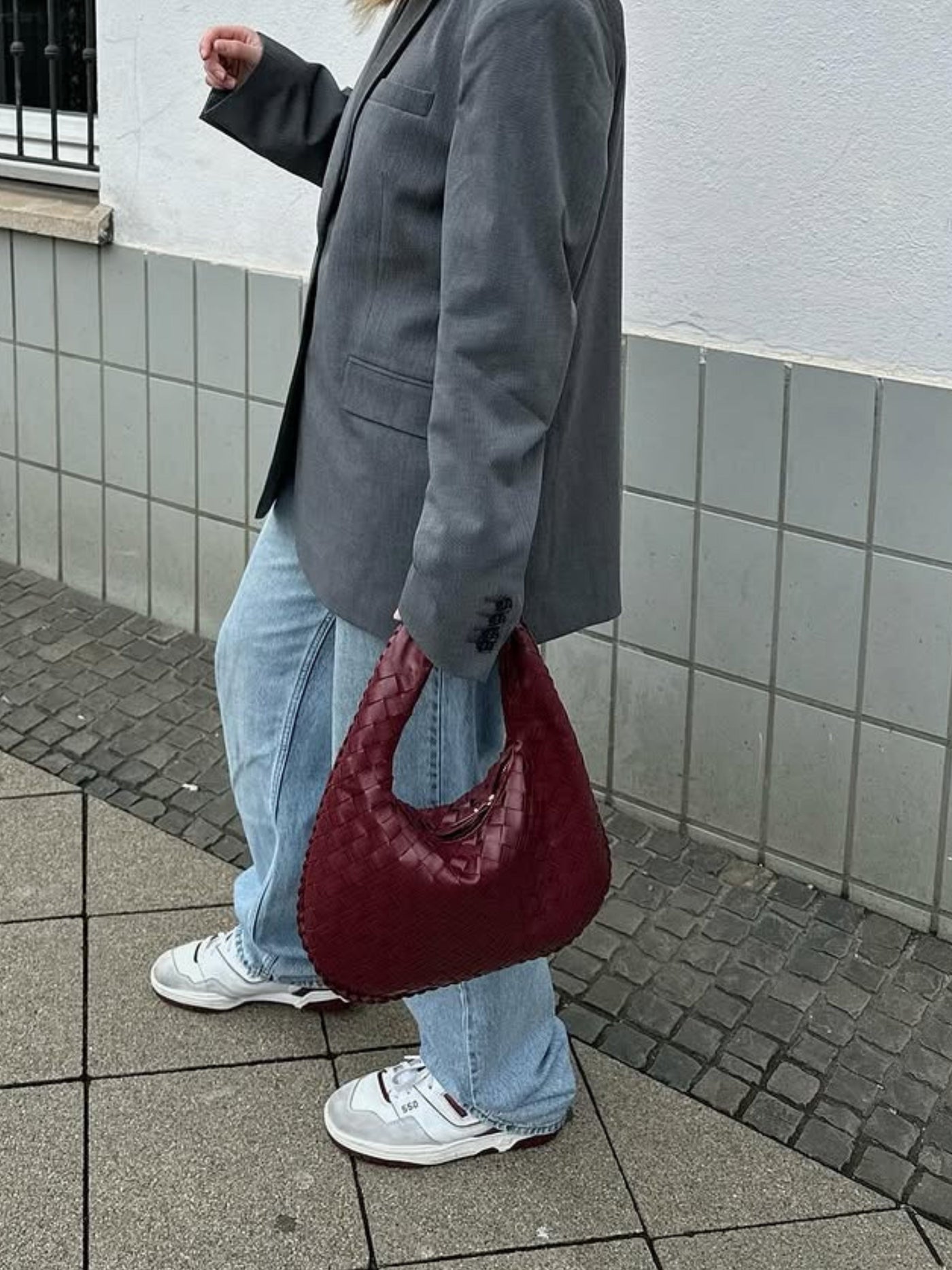 Ava™ - Weiche gewebte Handtasche für jeden Tag