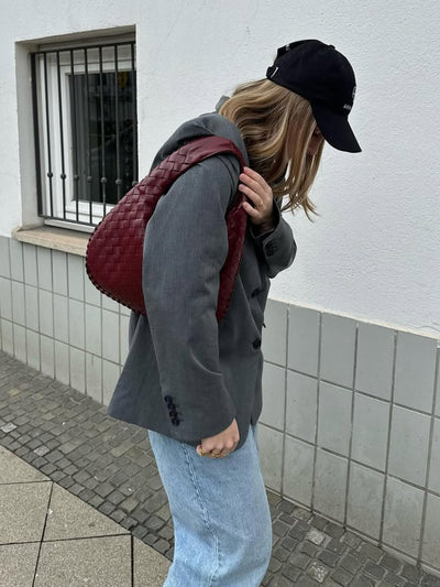 Ava™ - Weiche gewebte Handtasche für jeden Tag