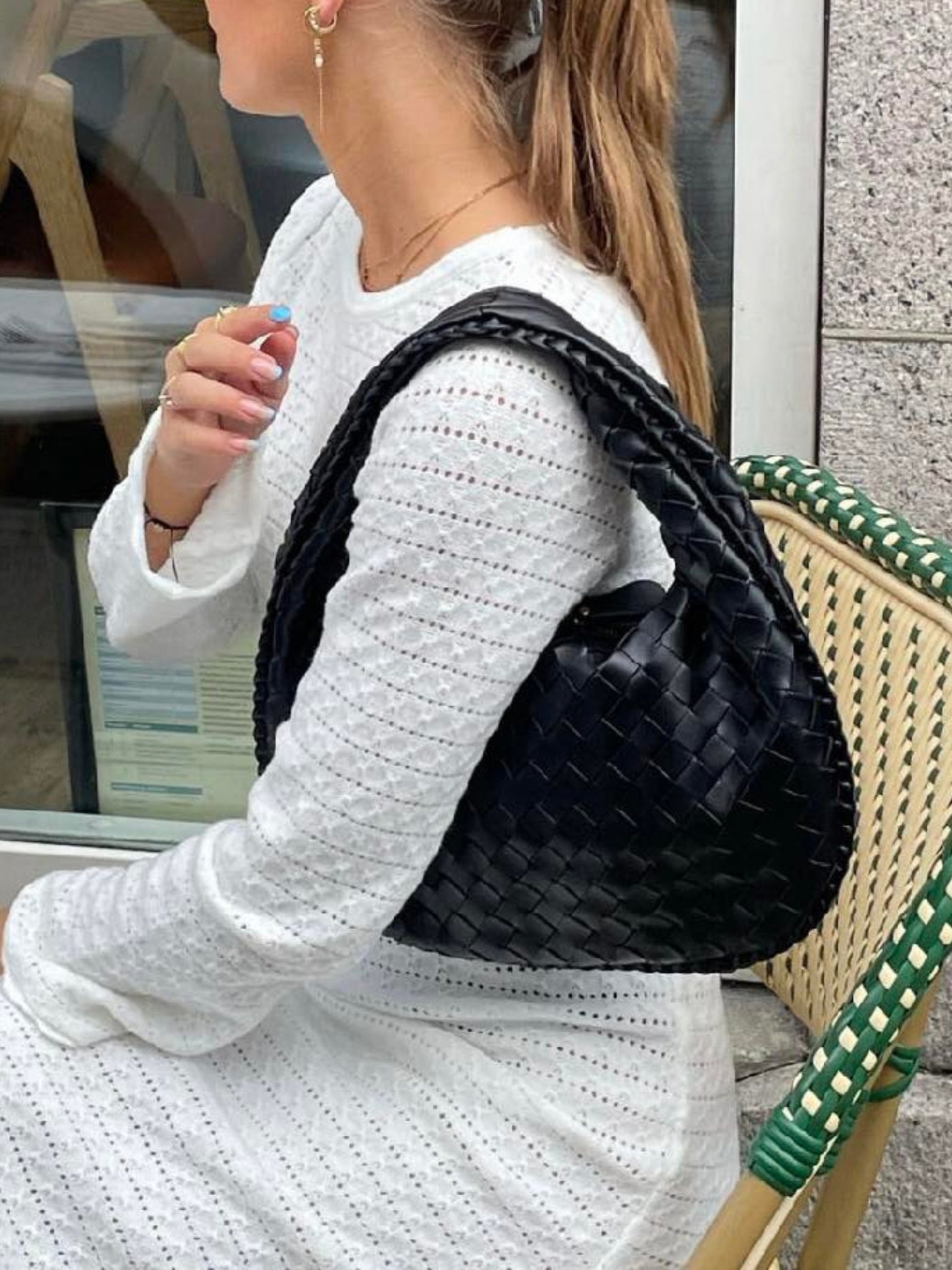 Ava™ - Weiche gewebte Handtasche für jeden Tag