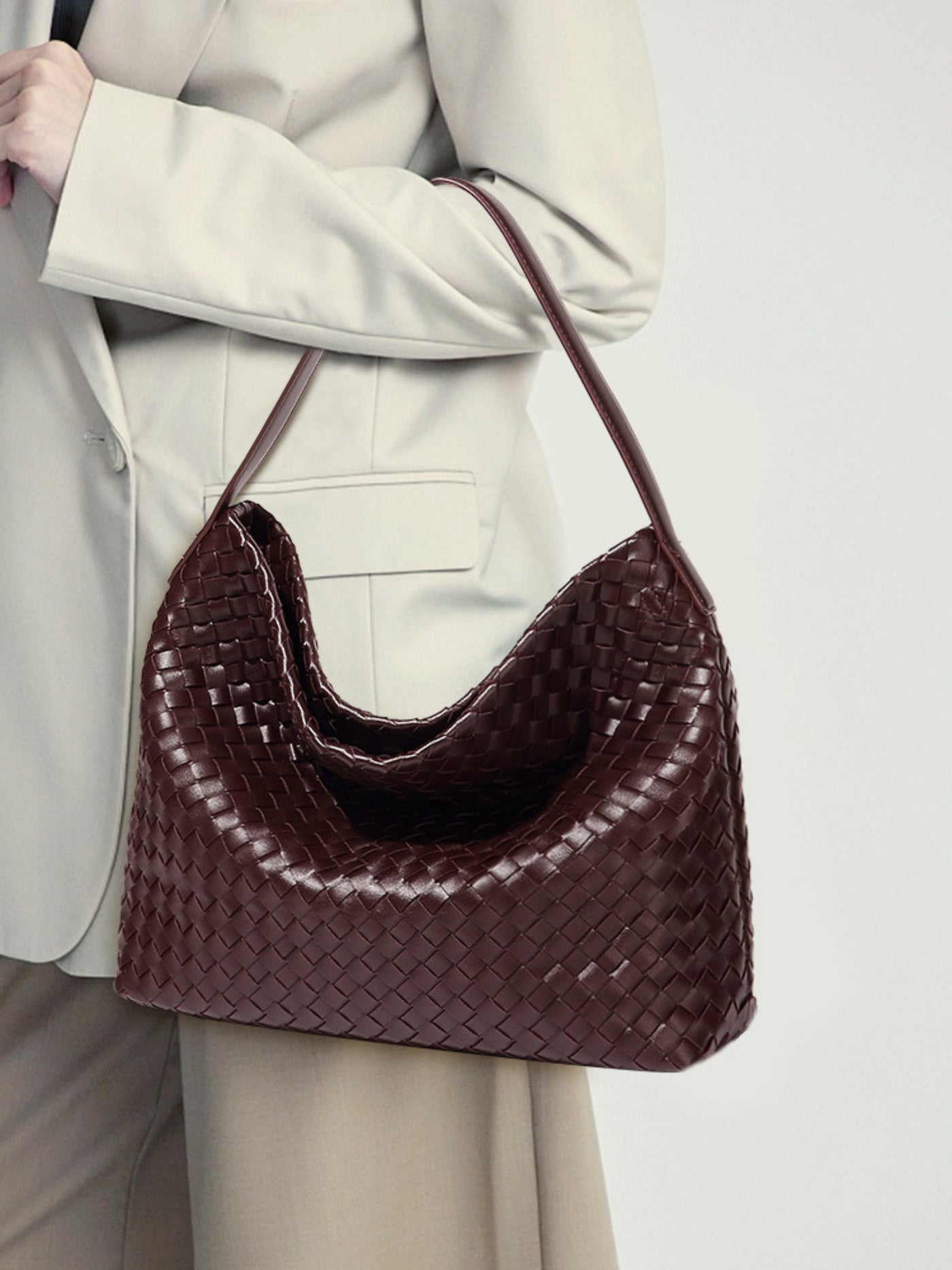 Jana™ - Schlanke strukturierte Tote Bag