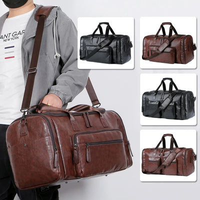 Archer | Leder-Reisetasche für Männer