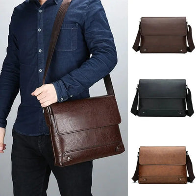 Bradford | All-in-One Herren PU Leder Umhängetasche - Business Men