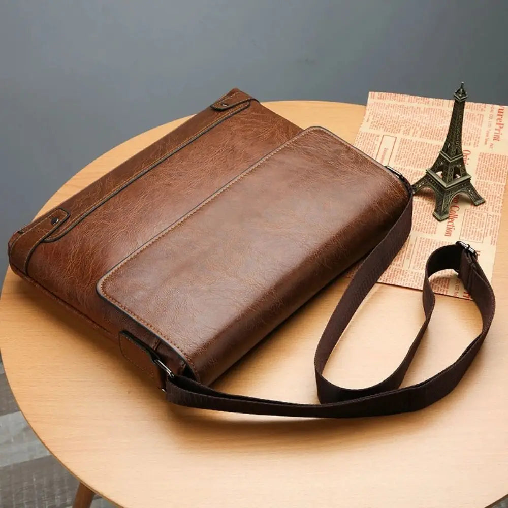 Bradford | All-in-One Herren PU Leder Umhängetasche - Business Men