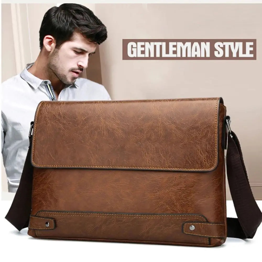 Bradford | All-in-One Herren PU Leder Umhängetasche - Business Men