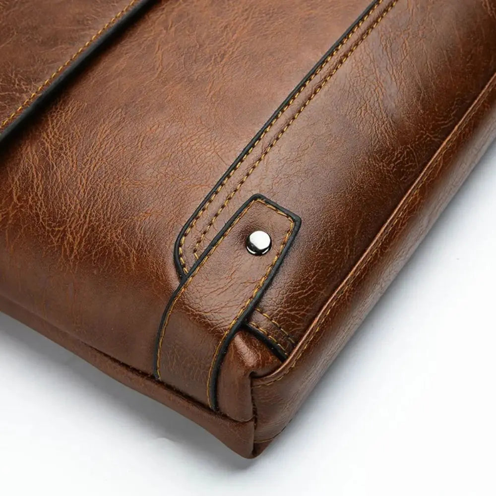 Bradford | All-in-One Herren PU Leder Umhängetasche - Business Men