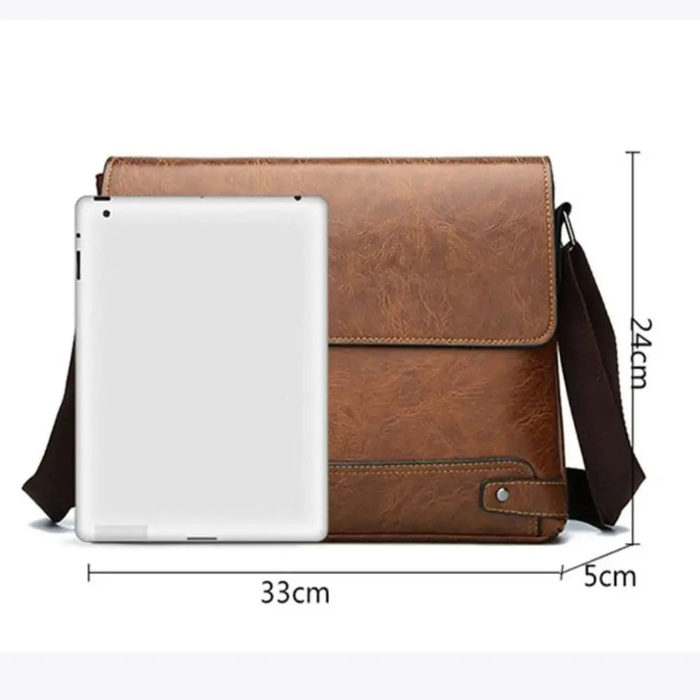 Bradford | All-in-One Herren PU Leder Umhängetasche - Business Men
