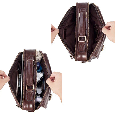 Cullen | Messenger Bag aus echtem Leder für Männer