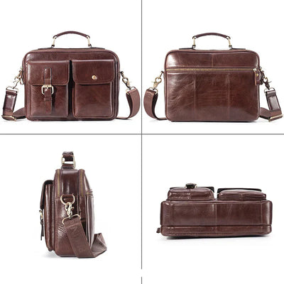 Cullen | Messenger Bag aus echtem Leder für Männer