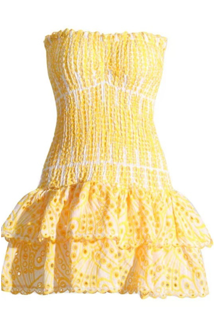 Lilly™ - Rüschen-Minikleid