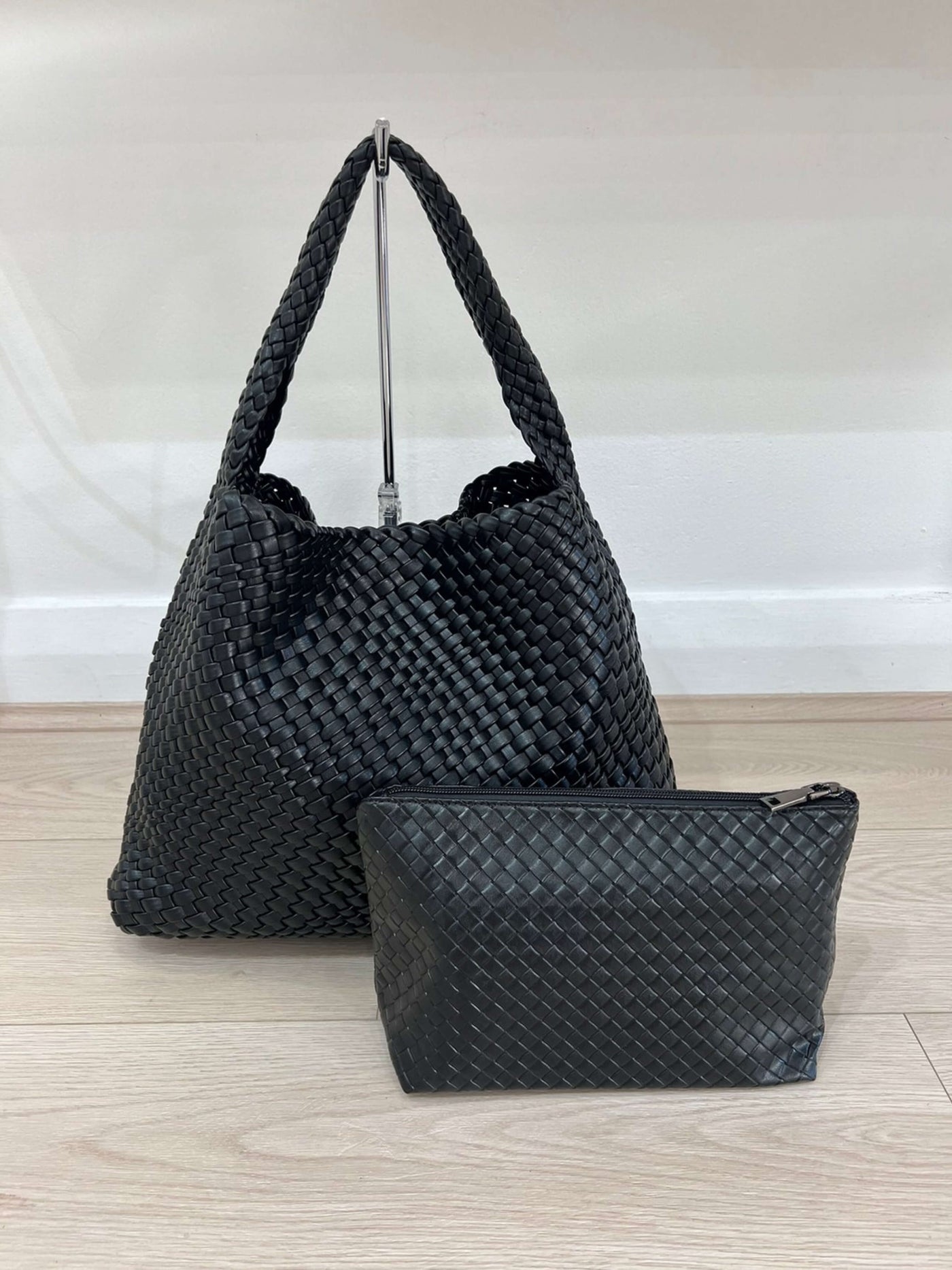 Melina™ - Chic Übergroße gewebte Hobo-Tasche