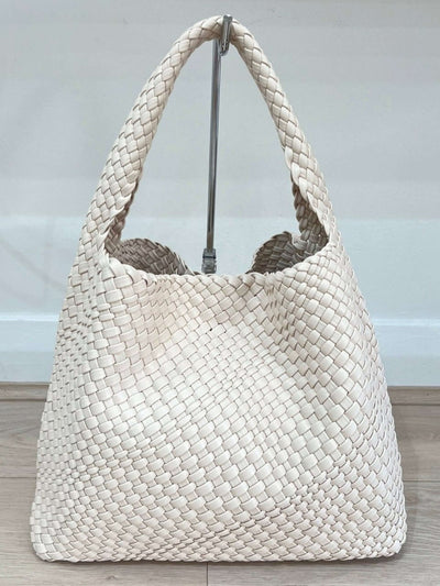 Melina™ - Chic Übergroße gewebte Hobo-Tasche