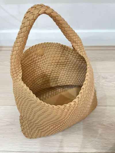 Melina™ - Chic Übergroße gewebte Hobo-Tasche