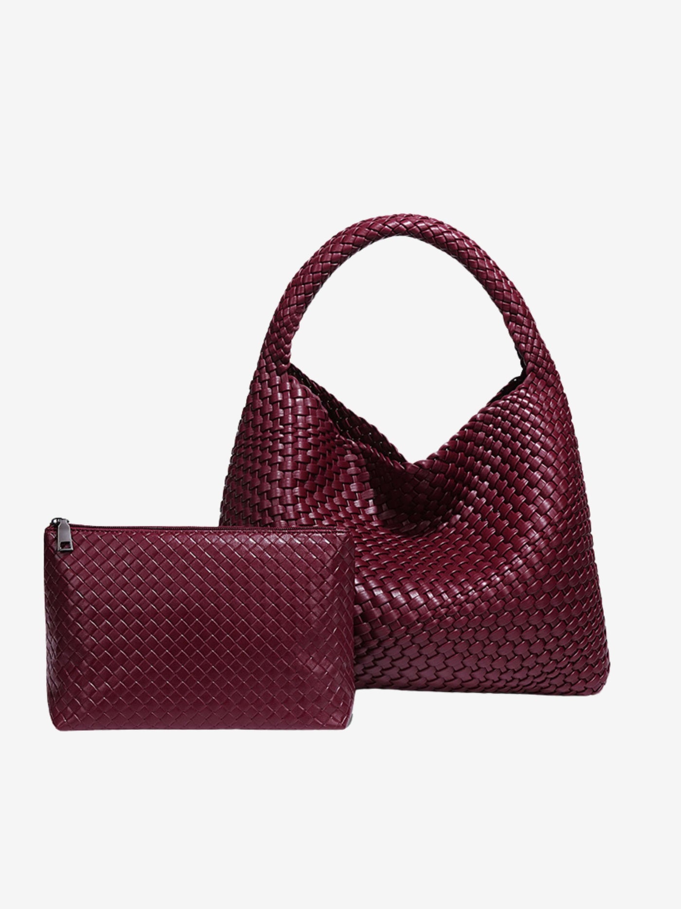 Melina™ - Chic Übergroße gewebte Hobo-Tasche