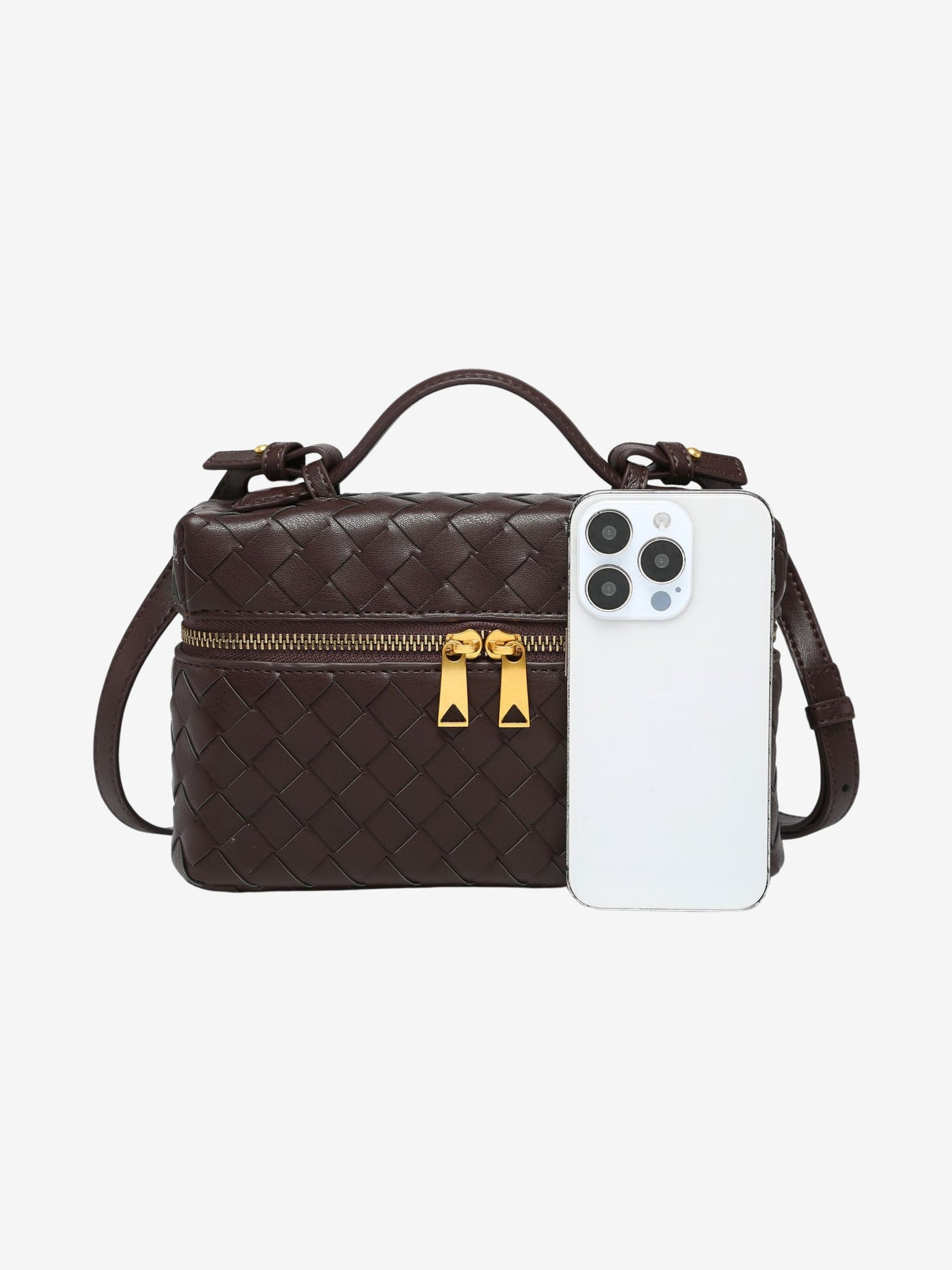 Mira™ - Polierte strukturierte gewebte Tasche