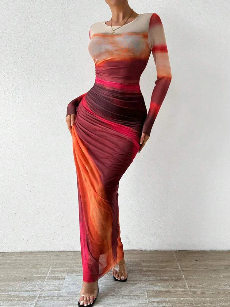 Aurora™ - Golden Hour Maxikleid