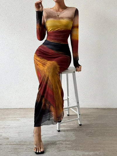 Aurora™ - Golden Hour Maxikleid
