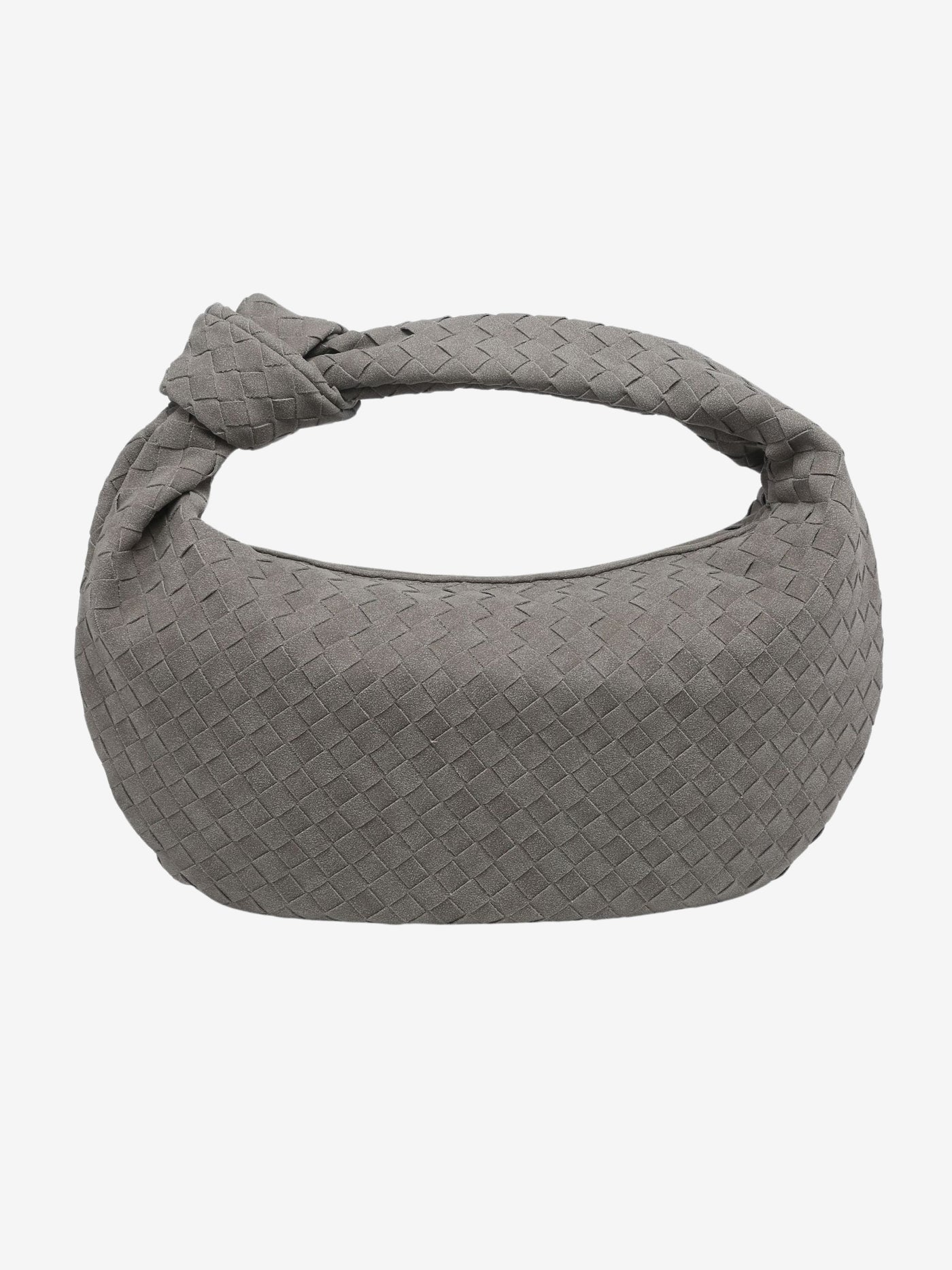 Elisa™ - Geknotete geflochtene mittlere Wildledertasche