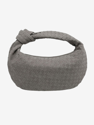 Elisa™ - Geknotete geflochtene mittlere Wildledertasche